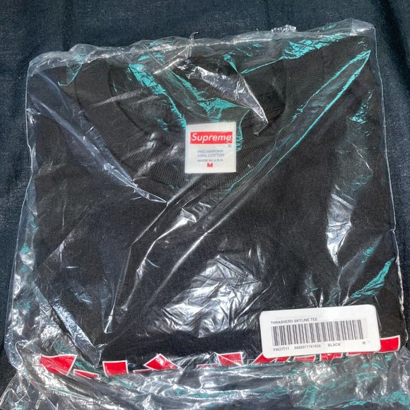 SUPREME x THRASHER Skyline Tee FW21 - Picture 6 of 8
